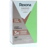 Rexona Women Maximum Protection Sport Strength Anti-Transpirant Deodorant Cream Stick 45 ml