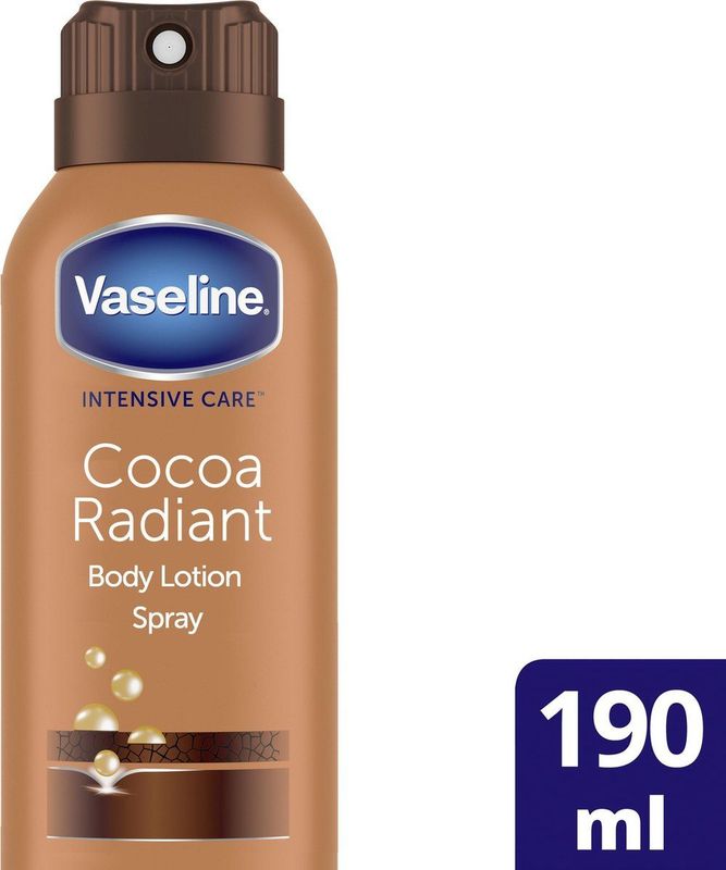 Vaseline Bodylotion Spray Cocoa 190 ml