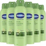 Vaseline Lotion Spray AloeFresh 6 x 190 ml