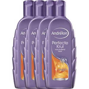 Andrélon - Perfecte Krul - Shampoo - 4 x 300 ml - Voordeelverpakking