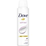 Dove Soft Feel Powder Women - 6 x 150 ml - Deodorant Spray - Voordeelverpakking