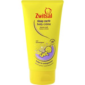 Zwitsal Body Crème - Slaap Zacht - huidvriendelijke pH en dermatologisch getest, voor de verzorging van de gevoelige babyhuid - 6 x 150 ml