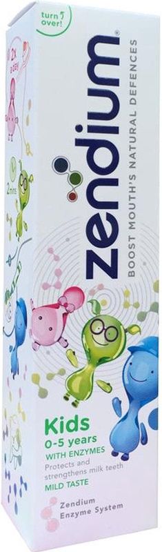 Zendium Kids 0-5 jaar - 75 ml - Tandpasta