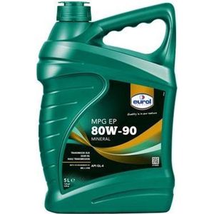 Eurol - MPG SAE 80W-90 GL4 - Versnellingsbakolie - 5L - Mineraal