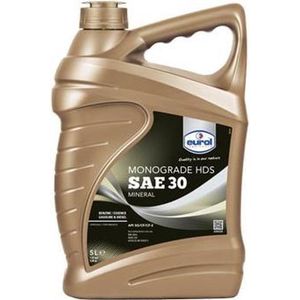 Eurol - Monograde HDS - Motorolie - 5 Liter - SAE 30 - Mineraal
