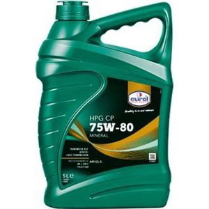 Versnellingsbakolie  Eurol Hpg Gl 5 Cp 75w-80 5l Citroen, Daihatsu, Hyundai, Infiniti, Lada, Land Rover, Mitsubishi, Nissan, Renault, Subaru, Toyota Eurol E110072-5l