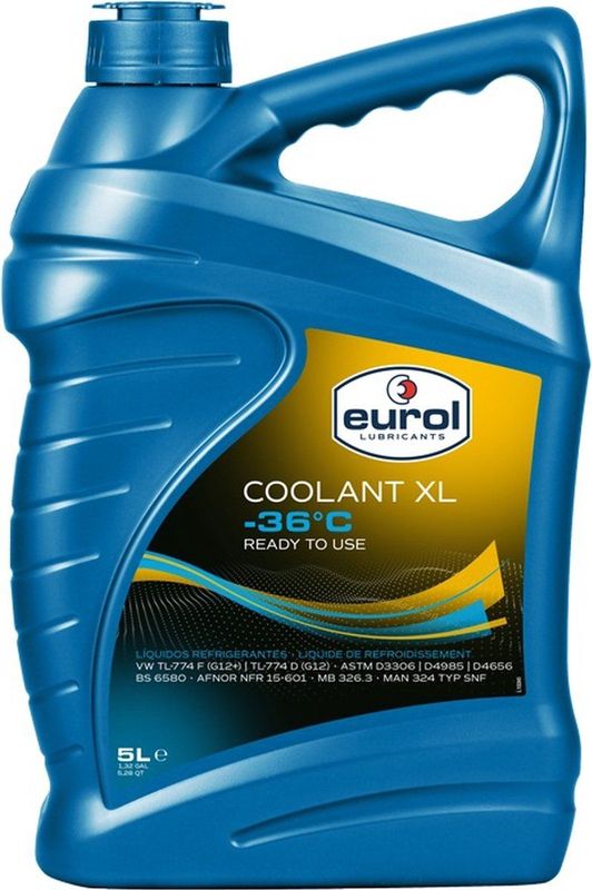 Koelvloeistof Eurol XL G12+ -36°C 5L