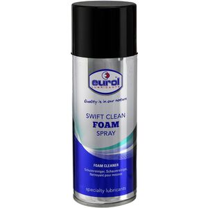 EUROL Swift Clean Foam Spray 400 ml schuimreiniger multifunctioneel reinigingsmiddel - verwijdert vuil - perfect voor gladde, glanzende oppervlakken zoals spiegels, metaal, kunststof, ramen / glas -