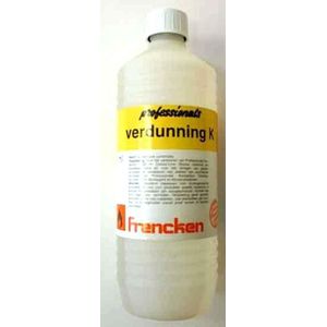 FRENCKEN Reiniging en beschermingsmiddel Verdunning K  1 liter Fles  70807
