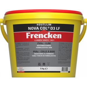 Frencken Houtlijm - NOVA COL - D3 - 5 Kg Emmer