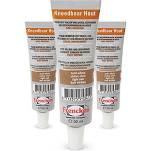 FRENCKEN Houtplamuur kneedbaar hout CL  50ml  naturel