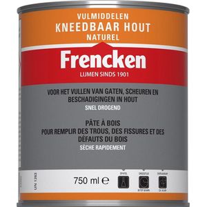 Frencken Kneedbaar hout - Naturel - 750ml