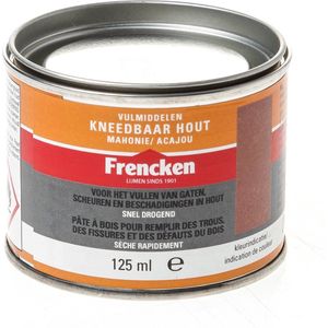 Frencken Kneedbaar hout - Mahonie - 125ml