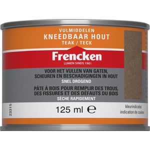 Frencken Kneedbaar Hout Teak - 125 ml