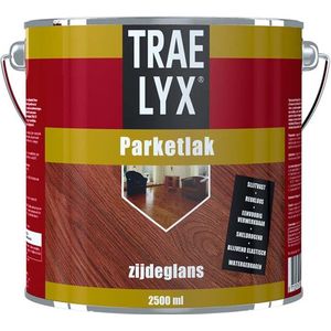 Trae-Lyx Parket & Vloerlak - Hoogglans 2,5 liter - Transparante Lak & Olie