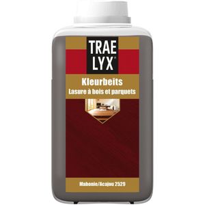 Trae-Lyx Kleurbeits - Mahonie - 1 Liter - Waterbasis - Transparante Lak & Olie