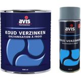 Avis - Koud Verzink - Metaalverf - Zinkstofcompoundverf - 1 Liter