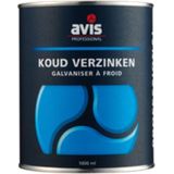 Avis - Koud Verzink - Metaalverf - Zinkstofcompoundverf - 1 Liter