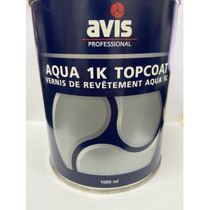 Avis Aqua 1K Topcoat - Vernis 1 Liter