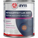 Avis - Colorex - Waterverdunbare Zijdeglans Metaaleffect Lak - Acrylaatbasis - Voor Binnen en Buiten
