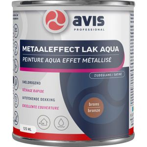 Avis Aqua metallic lak 125ml brons