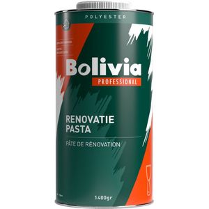 Bolivia - Renovatiepasta - Wit - Asbestvrije Polyester - 1400 Gram