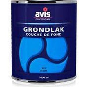 Avis - Grondlak - Alkydhars - Voor Houtwerk Binnen en Buiten - 250ml