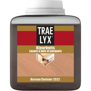 Trae-Lyx Kleurbeits - Kersen 0,5 Liter Kleur - Transparante Lak & Olie - Waterbasis - Verfwinkel is tot 50% goedkoper