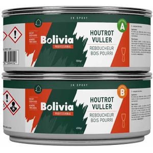 Bolivia 2k Epoxy Houtrotvuller 500 Gram