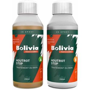 Bolivia Houtrotstop 500 Ml | Benodigdheden > Vulmiddel Plamuur En Stopverf > Houtrotvuller