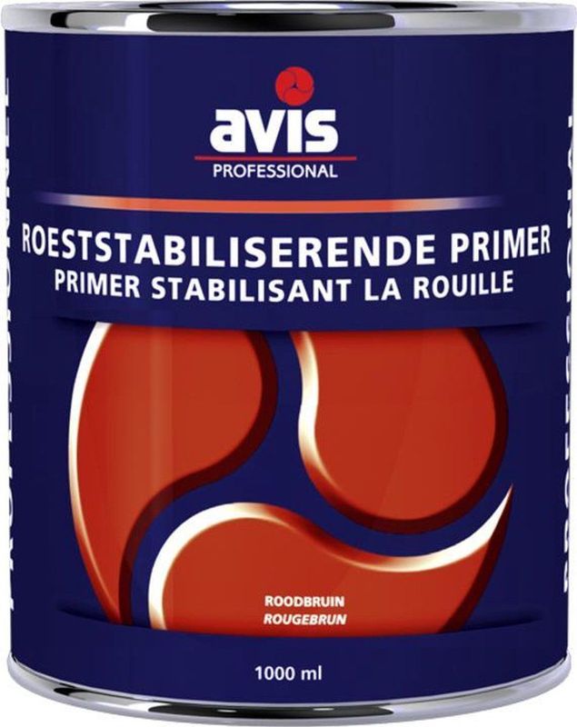 Avis - Roestprimer - Mat Roodbruin - 1 l - Loodvrij