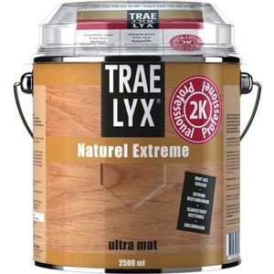 Trae-Lyx - Naturel Extreme 2K - Ultra Mat - 0,75 Liter - Transparante Lak - Waterbasis