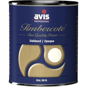 Avis Timbercote Dekkende Beits ral9010