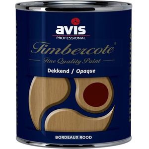 Avis | Timbercote Dekkend | Bordeaux | Overige Verf > Beits > Buitenbeits