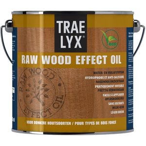 Trae-Lyx Raw Wood Effect Oil Donkerhout 2,5 ltr