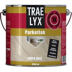 Trae-Lyx Parketlak - Ultra Mat - Watergedragen - Glashelder - Slijtvast