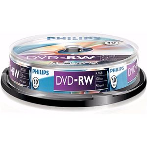 DVD-RW Philips 4.7GB 4x SP (10)