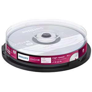 DVD R Philips 4.7GB 16x SP (10)