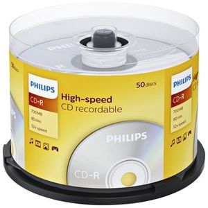 Philips - CD-R 80Min 700MB 52x - Spindel 50 Stuks