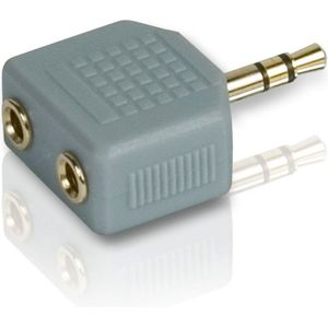 Philips SWA4551W/10 tussenstuk voor kabels 3.5 mm (M) (2) 3.5 mm (F)