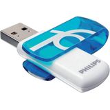 Philips FM16FD05B/00 USB flash drive 16 GB USB Type-A 2.0 Blauw, Wit