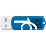 Philips FM16FD05B/00 USB flash drive 16 GB USB Type-A 2.0 Blauw, Wit