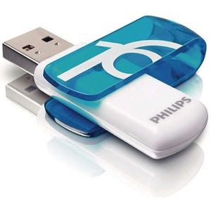 Philips VIVID USB-stick 16 GB Blauw FM16FD05B/00 USB 2.0