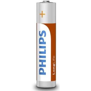 Philips LongLife Batterij AAA 4-pack