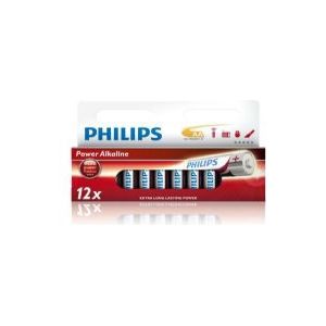 Philips - Power Alkaline - AA Batterijen - 12 Stuks