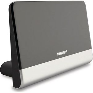 Philips - SDV6222/12 - Digitale TV-antenne - Zwart - Versterkt Signaal