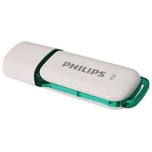 Philips USB 2.0 8GB sneeuwuitgave lentegroen