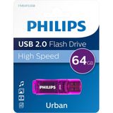 Philips FM64FD35B/10 USB flash drive 2 GB USB Type-A 2.0 Paars