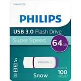 Philips USB Flash Drive - 64GB - Snow Edition - USB 3.0