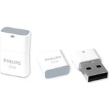 Philips USB 2.0 32 GB Pico Edition schaduw grijs
